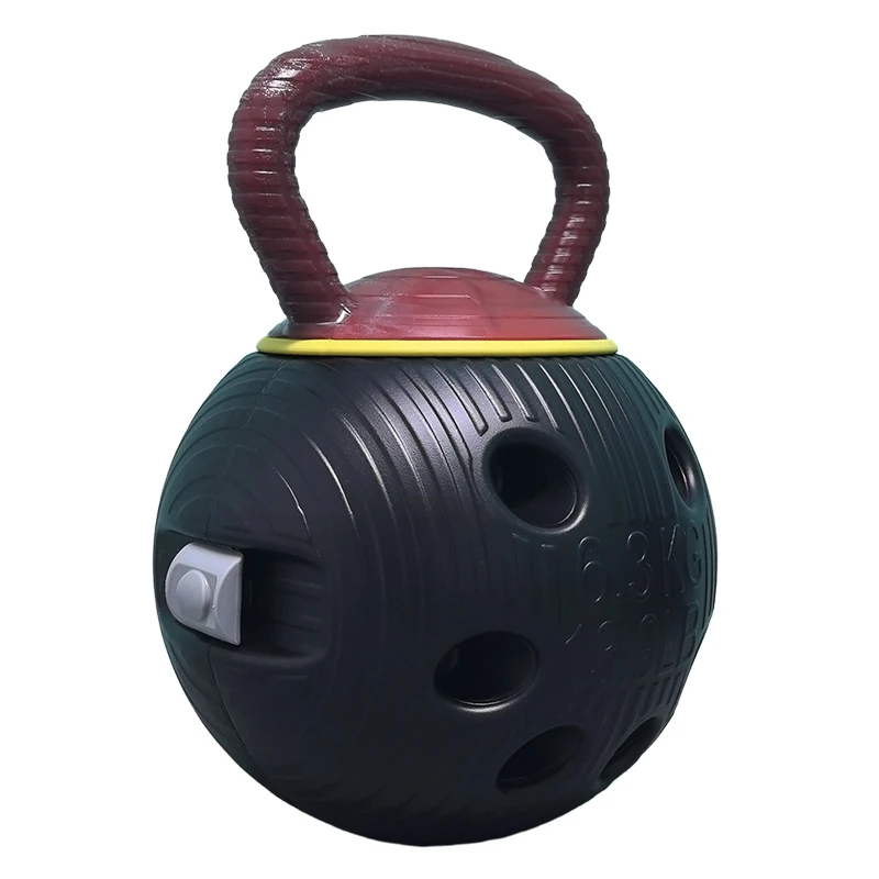 JY water kettlebell Water Injection weight control PE impact-resistant dumbbell Fitness Power Training dumbbell weights for sale