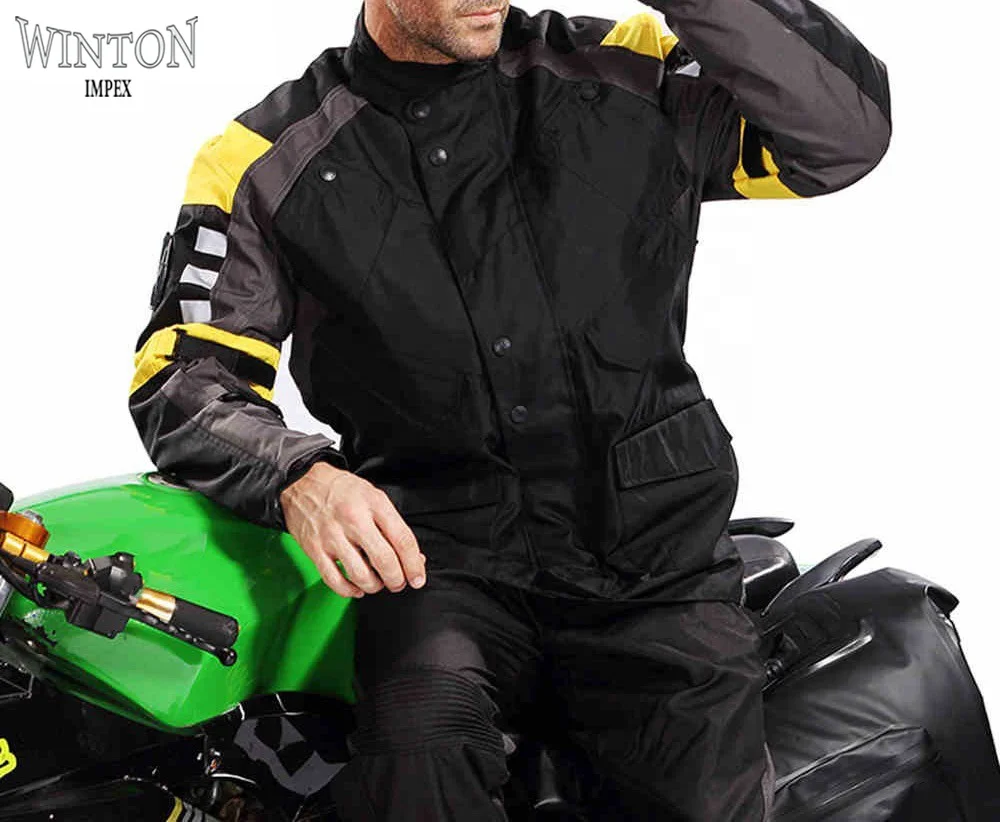 2021 OEM New Decent Motorbike Cordura Jacket Desert Cruising Motorbike Long Road Travel Racing Jacket Rally Clothing