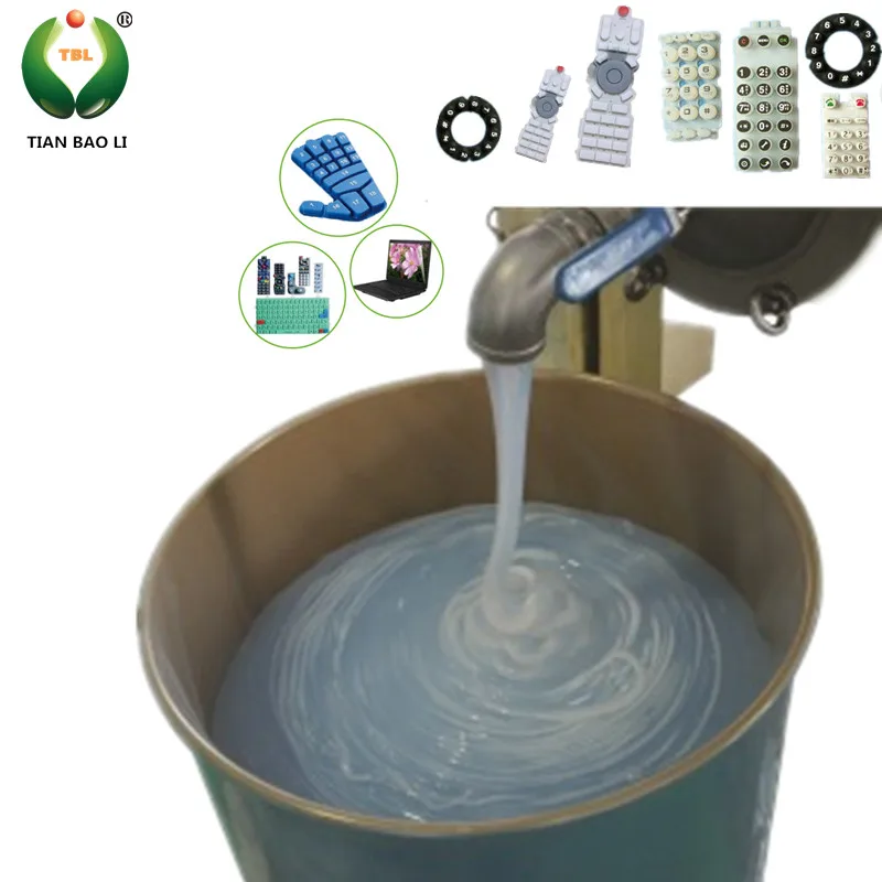 TBL Factory High Quality High Transparent rtv liquid silicone rubber mould making with best price