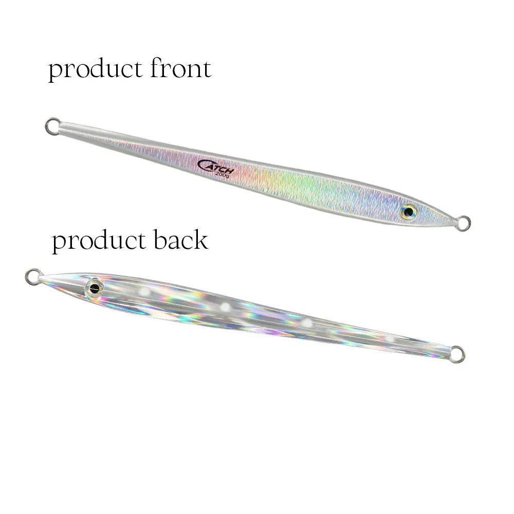 80g 100g 150g 200g 300g 350g Saltwater Fishing Fast Vertical Sinking Jig Lure Deep Sea Glow Metal Jigs