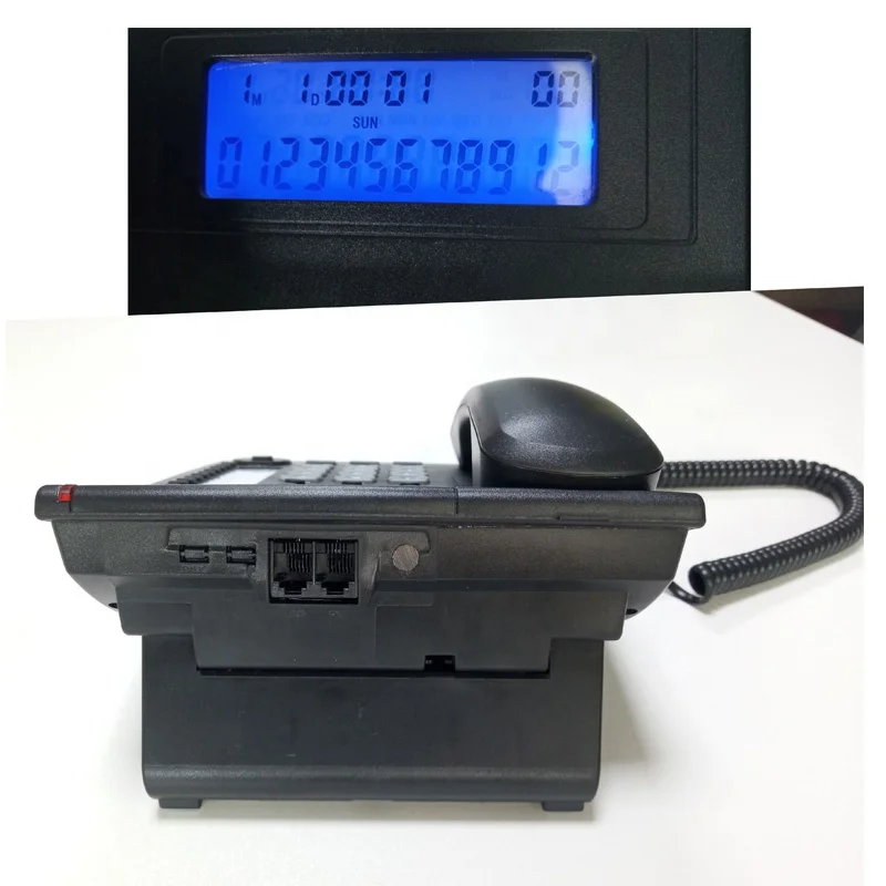 Caller ID Telephone Analog Landline Corded Phone KX-TS880 Style