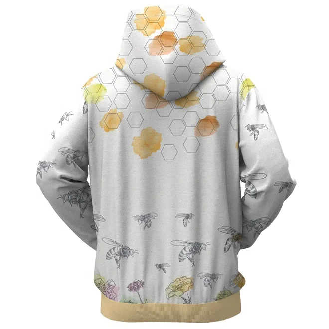 Most Fashionable Black And White Bandana Print Style Printed Unisex Zipper Hoodies For Sale With Ribbed Waist Hems