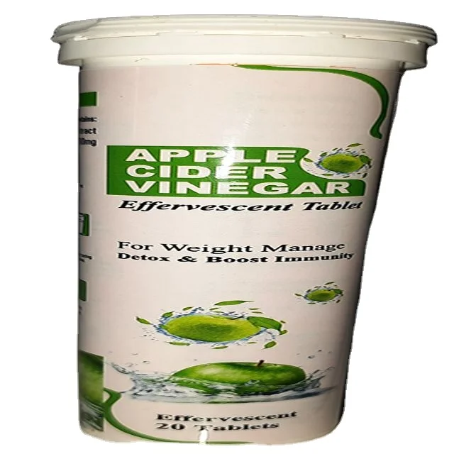 High Performance Apple Flavor Apple Cider Vinegar Effervescent Tablet from Indian Manufacturer for Export
