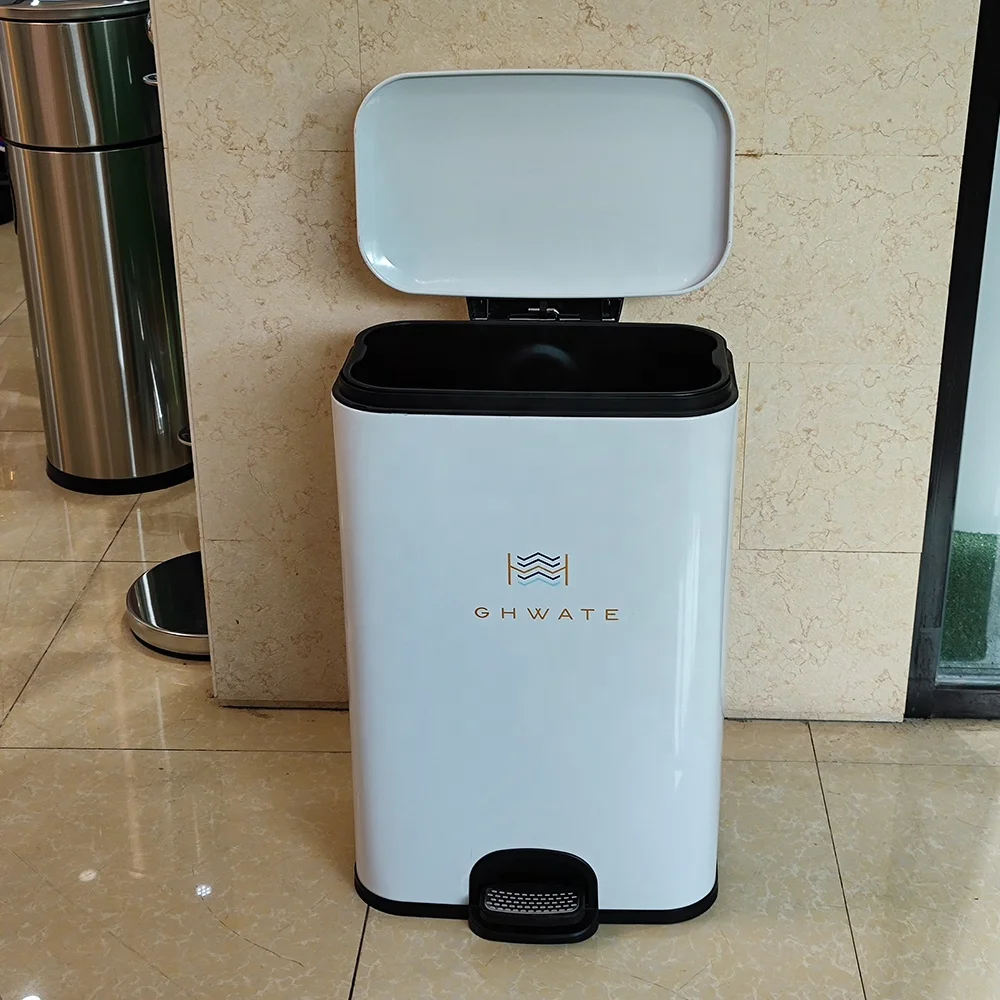 Pedal bin modern style dustbin pedal 50 liter bin waste foot  bin