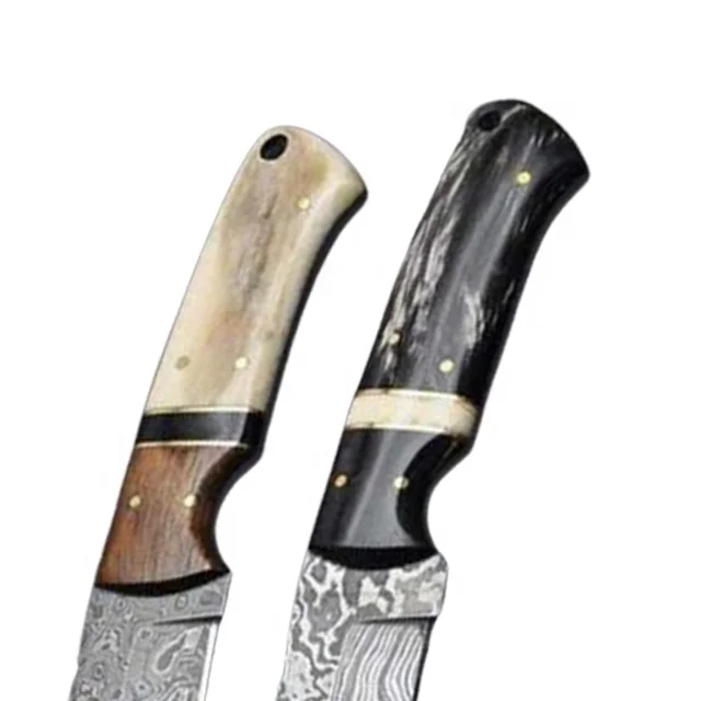 Custom Handmade Kitchen Knife Damascus   Steel  High Quality  Kitchen Chef Knife Vegetable Cutting Knife  With Cover