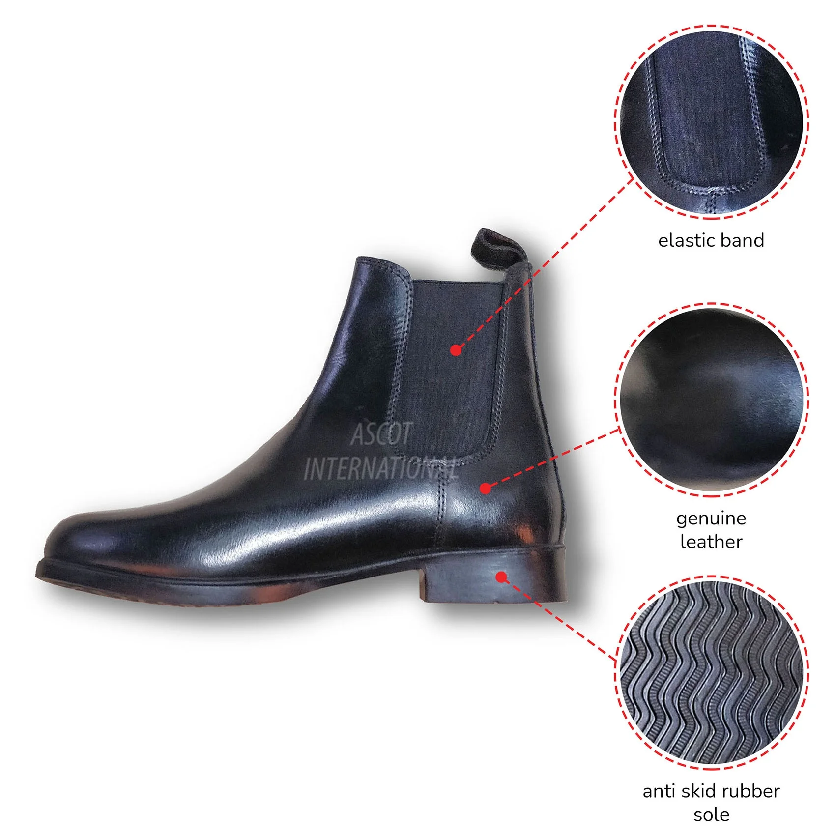 Wholesale Comfortable Mens Womens leather riding boots motorcycle horse equestrian racing equipment accessories multifunctional