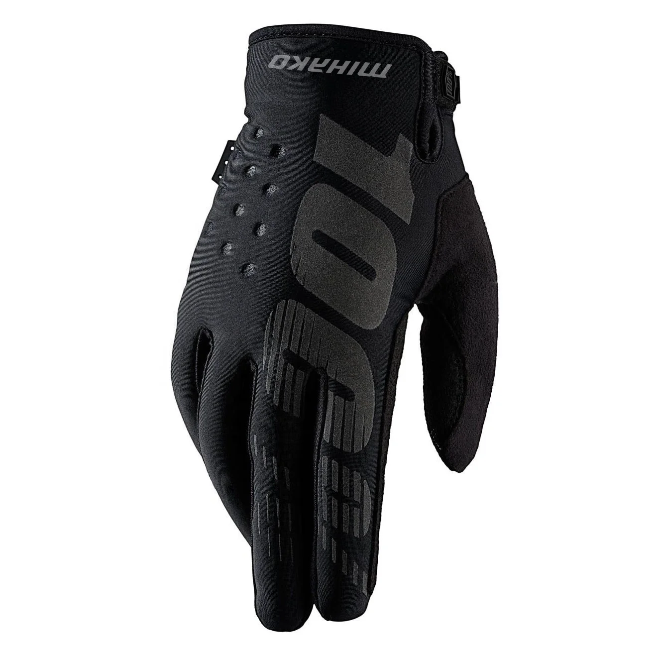 Перчатки BMX для гоночного горного велосипеда водонепроницаемые перчатки с гелевой подкладкой пальцами работы сенсорным экраном