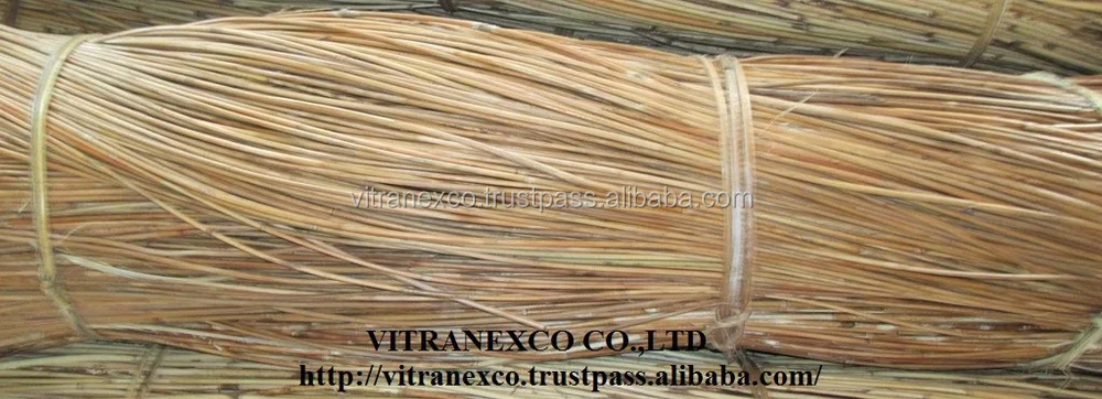 High Quality Natural Rattan Stake Factory Price round Pole made from Vietnamese Bamboo Raw Materials
