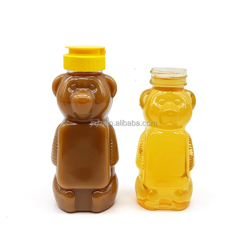 wholesale 330g 450g 700g plastic bear squeeze bottle honey squeeze bottle