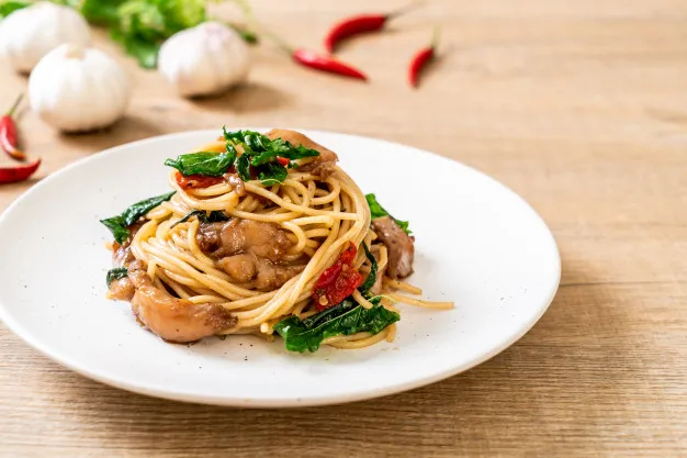 Spaghetti Low Carb Low Calories Keto Spaghetti Pasta Instant Noodles