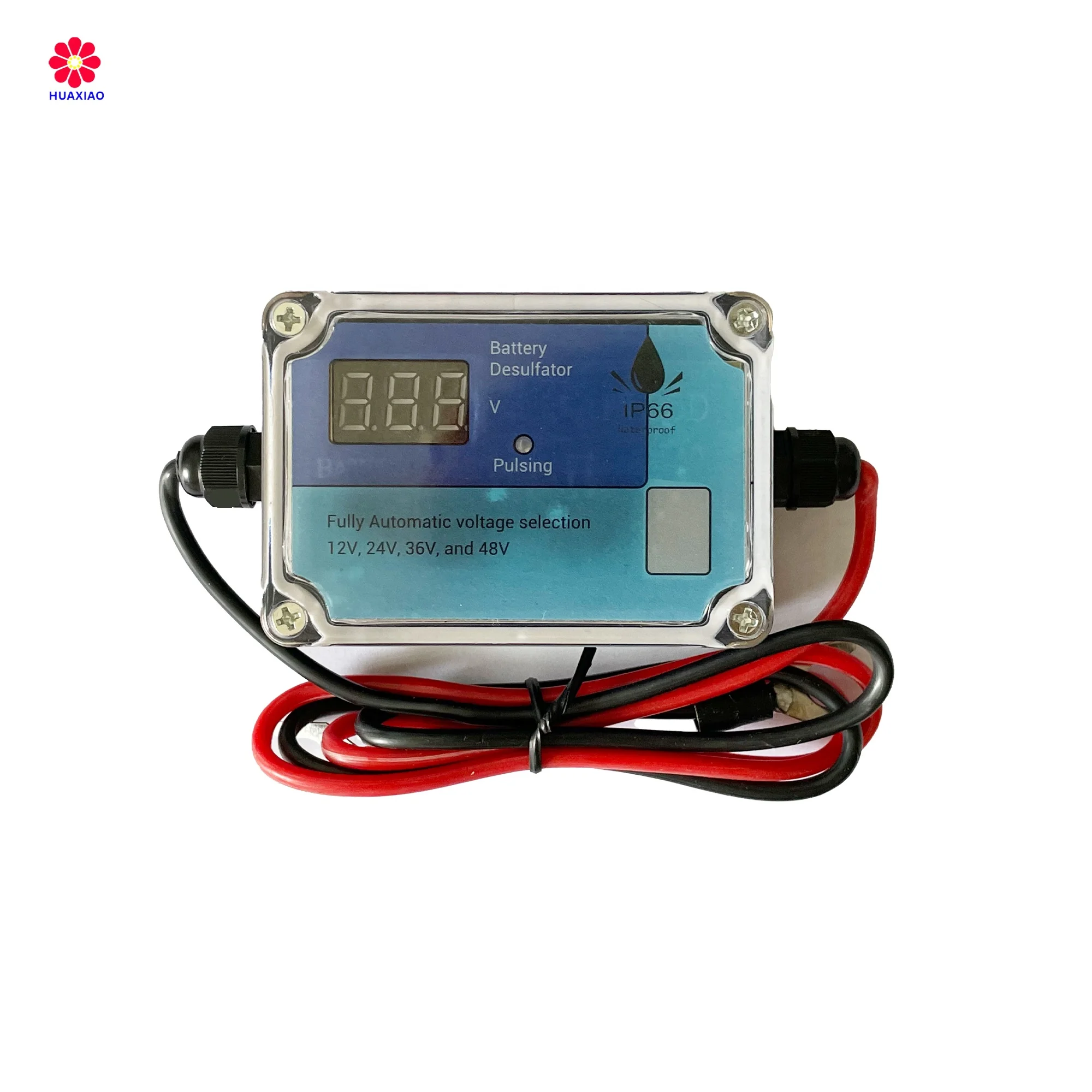 Huaxiao 12V 24V 36V 48V Auto Pulse Desulfator for lead acid batteries Extends the battery life battery desulfator