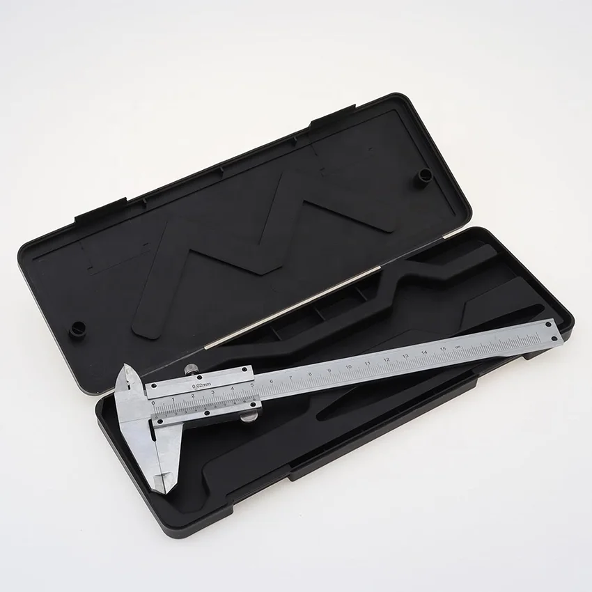 TRANRICH Vernier Caliper 150MM Metric Stainless/Carbon Steel Caliper With 0.02mm Precision