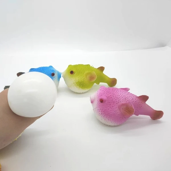 Squeeze Puffer fish Toy