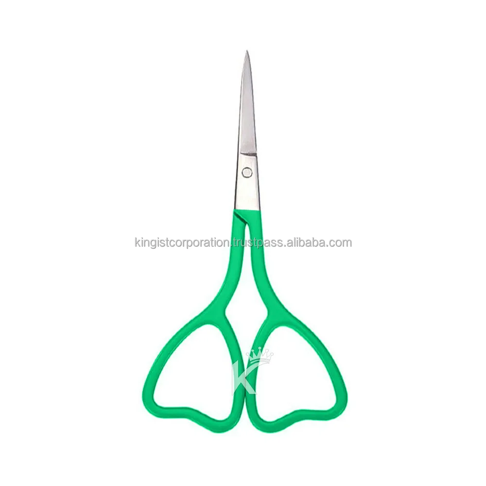 Многофункциональные ножницы в форме сердца в красивых цветах, фирменные ножницы из нержавеющей стали для профессионального использования