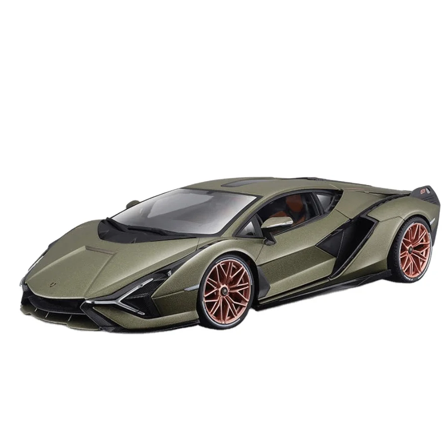 Wholesale Bburago 1:18 Lambo Sports Car Alloy Die Cast Car Model Ornaments Metal Car Model Boy Gift