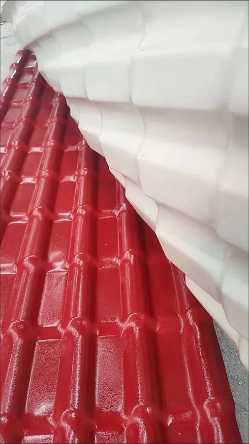 ASA Royal Translucent 1050mm Roofing Sheet Synthetic Resin PVC Tile Royal Translucent Style for Building Construction