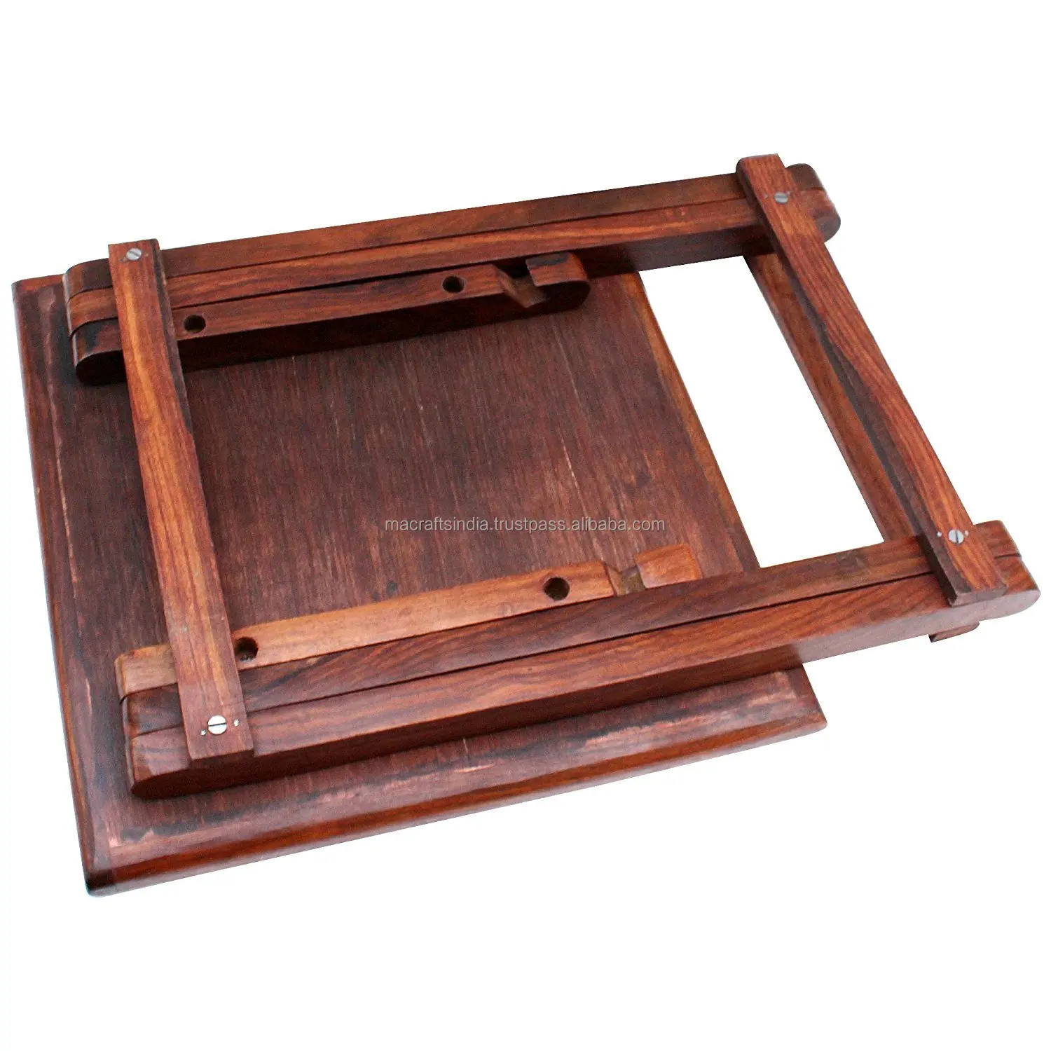 Beautiful Wooden Folding Stool Foldable Stool for Office Kitchen & Home Decor Wooden Folding Table
