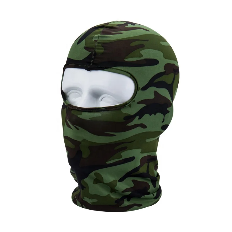 Custom Design Full Mask Hat Neon Balaclava Summer One Hole Ski Mask