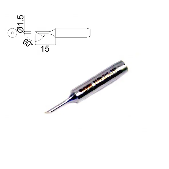 [Распродажа] наконечник паяльника HAKKO ORIGINAL 900M-T-1.5CF форма 1.5C Луженая режущая поверхность 701 702B 900 907 928 933/934 936