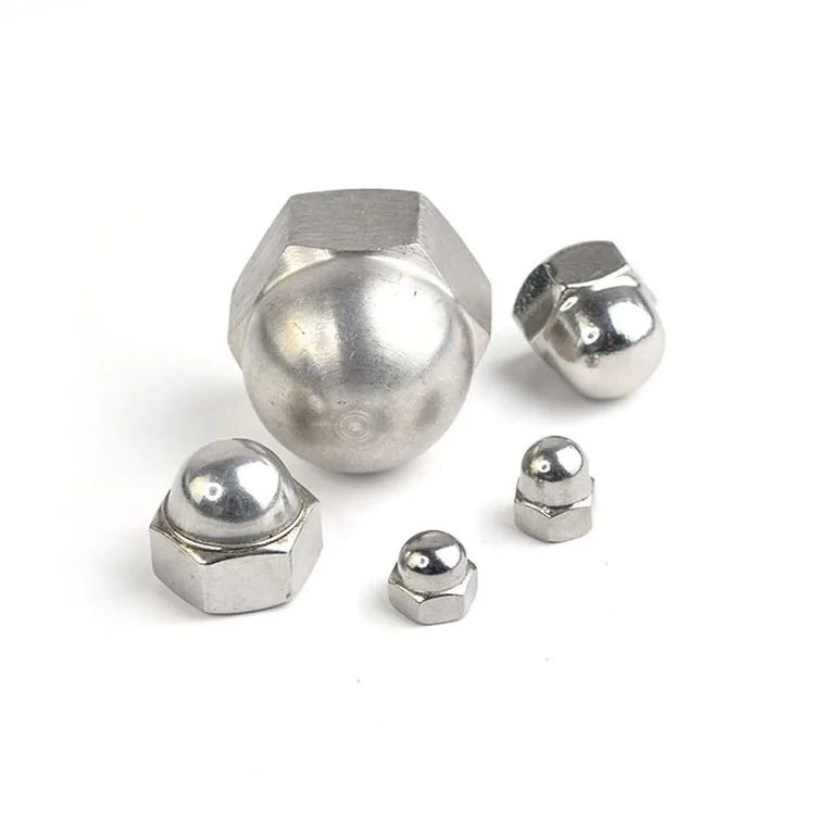 Прямая продажа с завода, шестигранная купольная гайка из нержавеющей стали