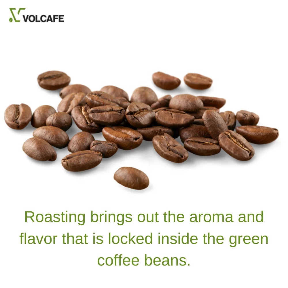 Премиум-кофейный продукт смесь Робуста и арабики хороший корпус жареный кофе для напитков