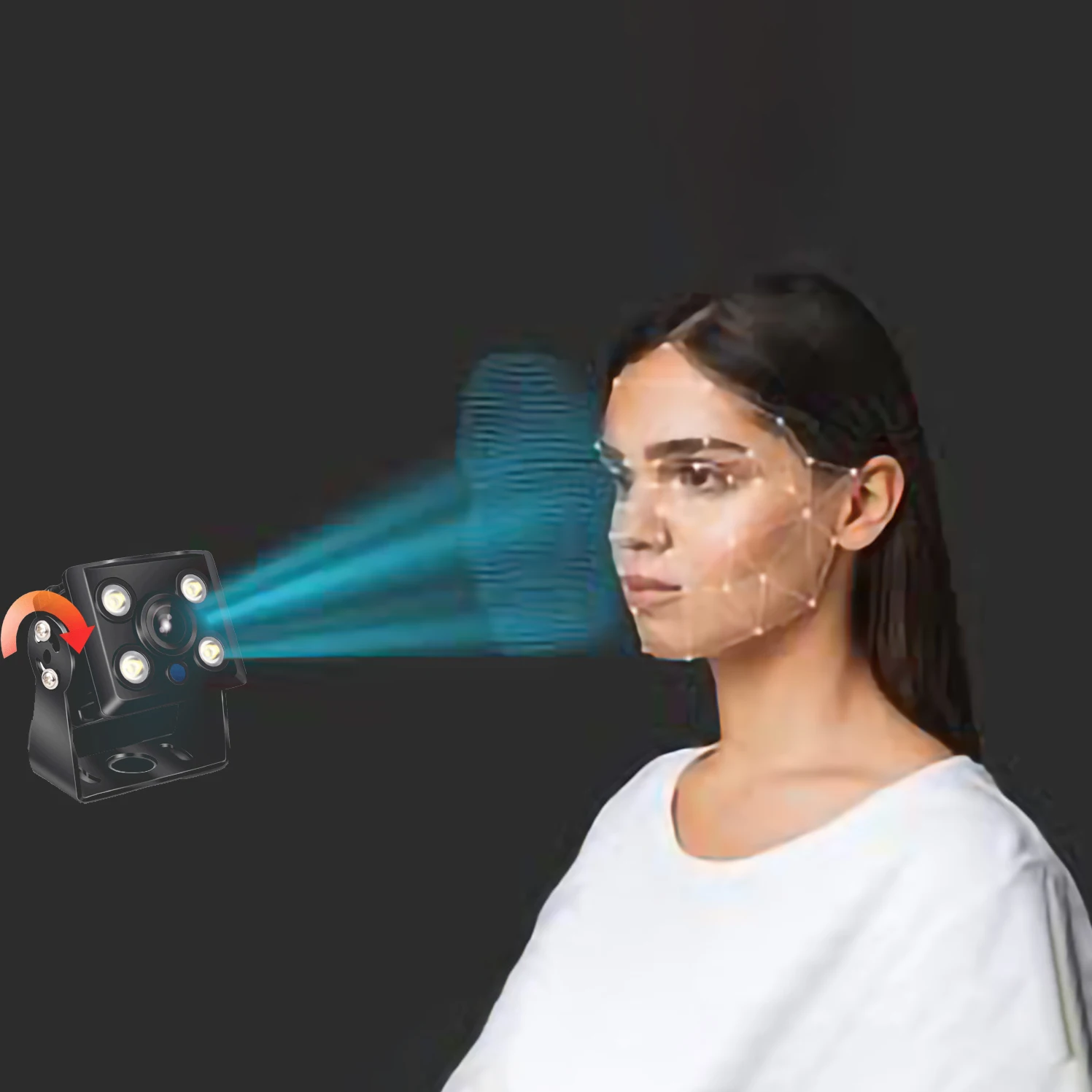 Firecore X-13 Smart Security Camera PTZ 360 2 Way Audio Night Fleet Dash Cams Policy and guidelines on installation camera