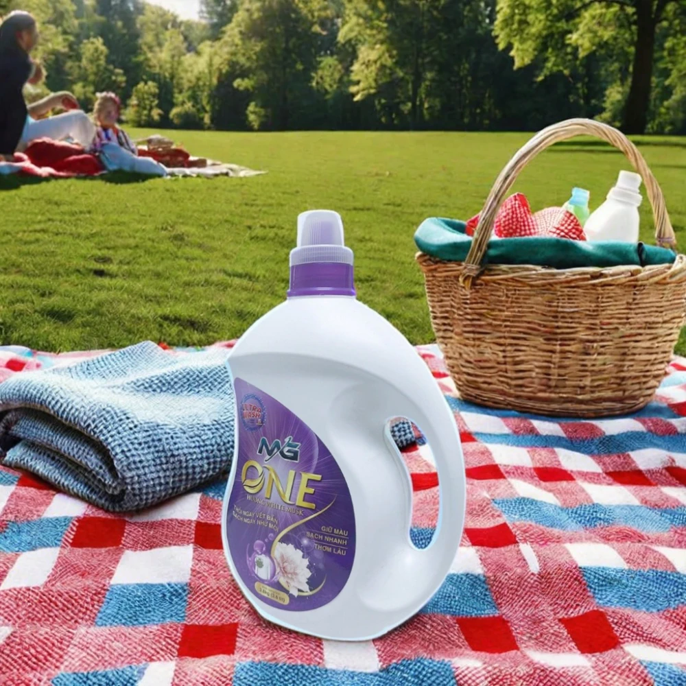 Laundry Detergent Has Natural Ingredients and Is Safe for Hand Skin  Organic White Musk Scented Laundry Detergent From Nature