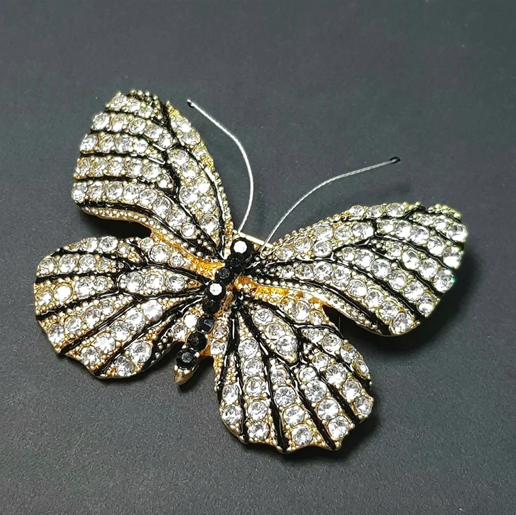 Latest Wholesale Colorful Crystal Rhinestone Crown Wedding Jewellery Brooch