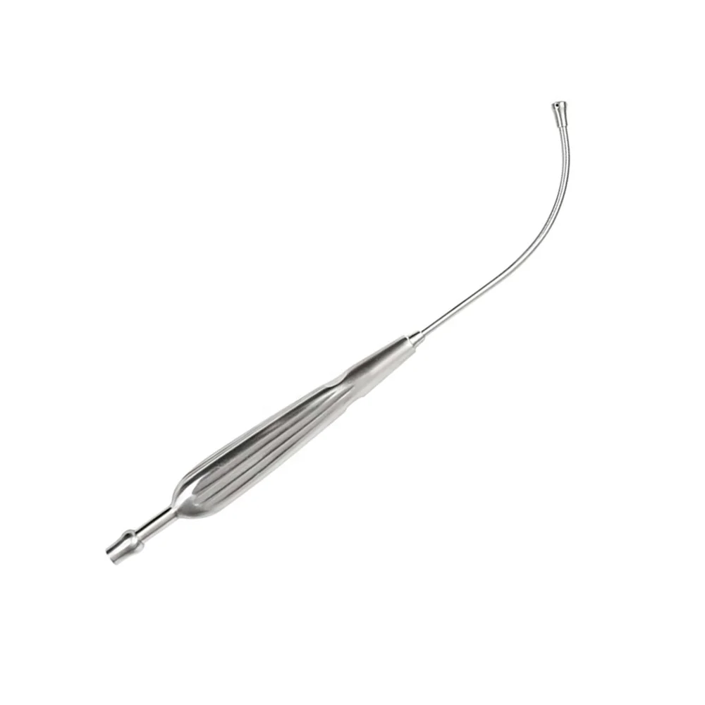 CE ISO 13485 Approved New Non Magnet Stainless Steel Yankauer Suction Tube Vaccination and Puncture General Surgery Instruments