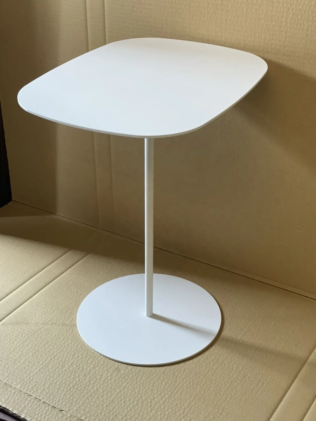 New Bed Side Table Modern Bedroom Living Room Sofa Square Narrow Cube Wood Metal End Table Side Table for Living Room Luxury