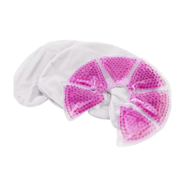 Breastfeeding Cold Gel Pack/ Nursing Cool Ice Pack / Hot Cold Gel Pad for Breast Therapy