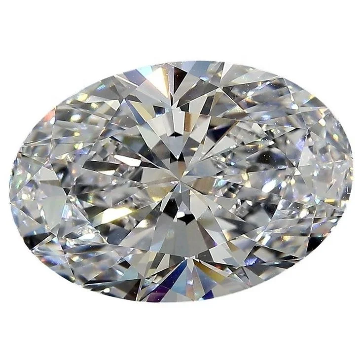 IGI GIA Certified Pure Read CVD Lab Grown VVS Diamond 0.01-5 Carat Brilliant Oval Cut Natural Diamonds Polishing Company India