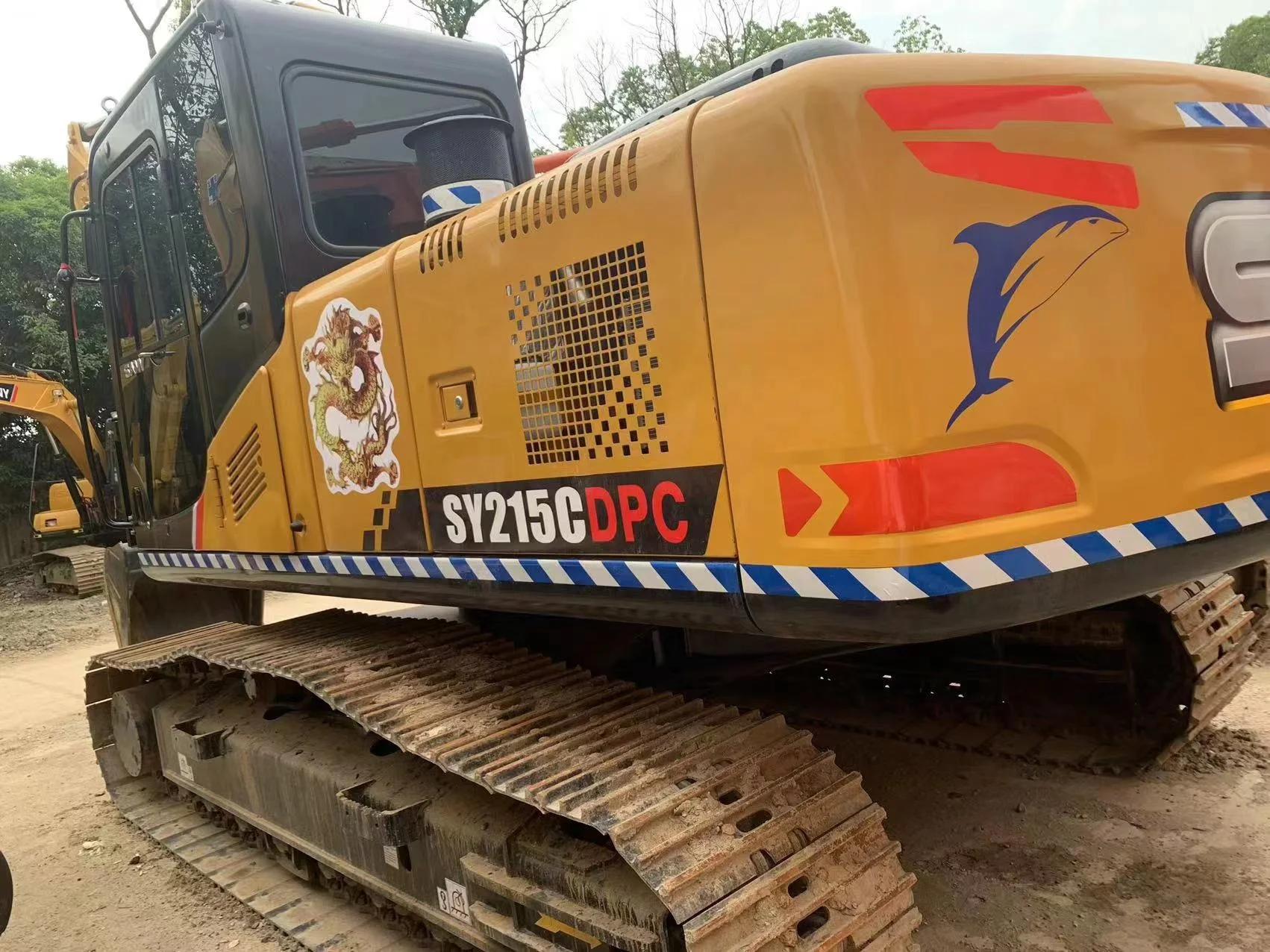 China top brand used 21 ton sany sy215c excavator sy215 excavating machinery 215 model 215c sy215c-9