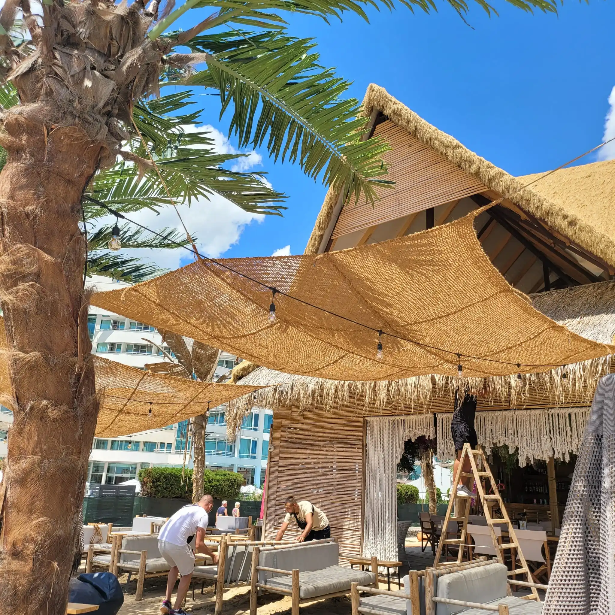 2024 Factory Direct Export Eco-Friendly Coconut Coir Net from Vietnam For Sunshade Net Competitive Agriculture Product Price