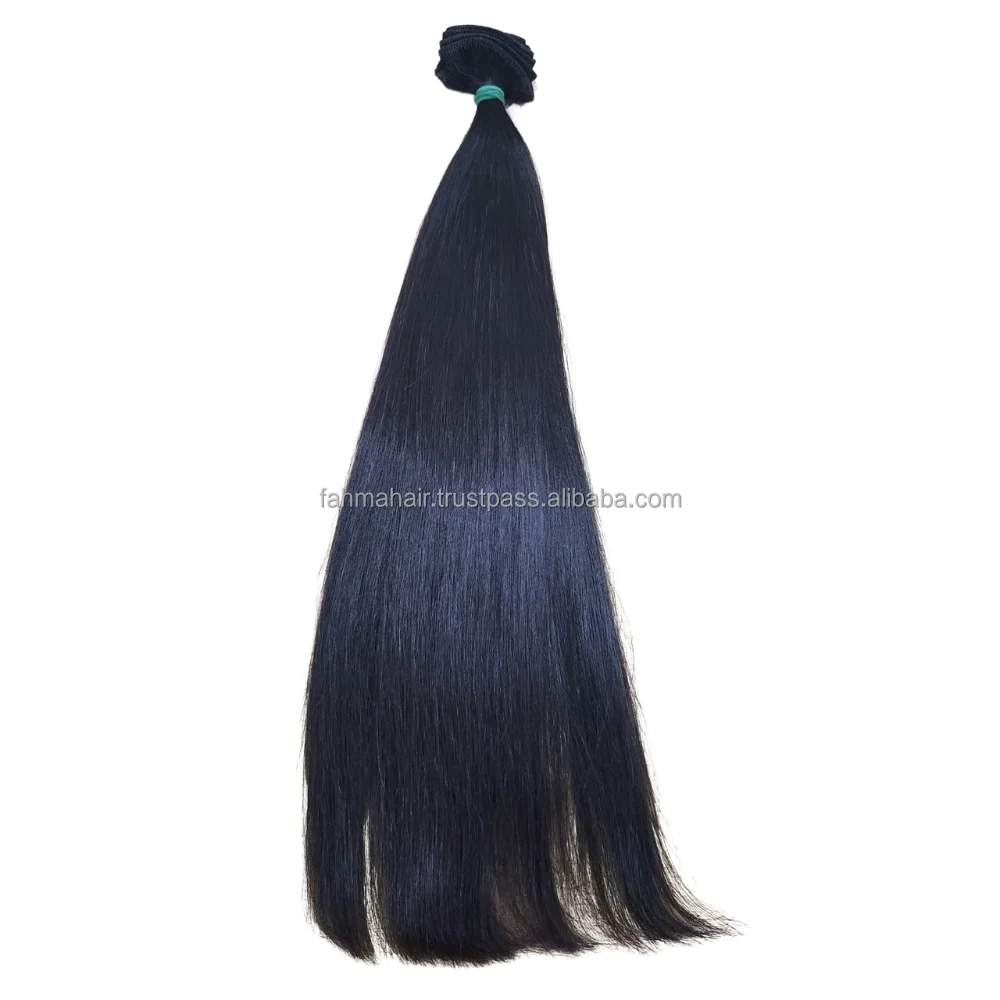 Высококачественные 100% Человеческие волосы Remy двойные прямые пряди выровненные натуральные с кутикулой