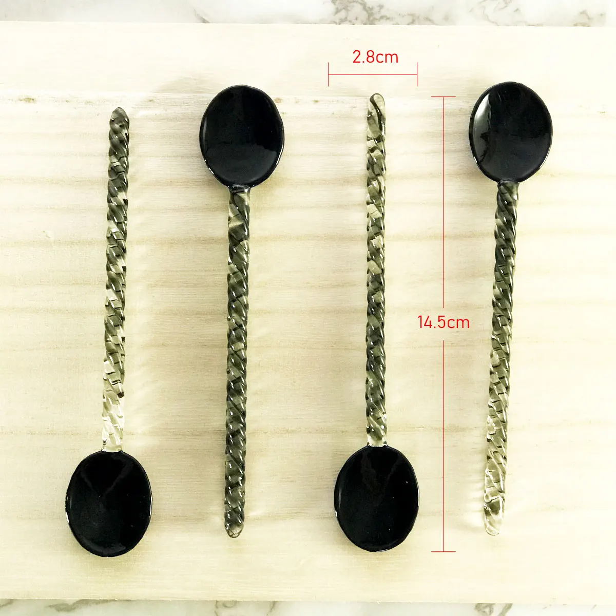 Reusable Handmade Glass Spoon