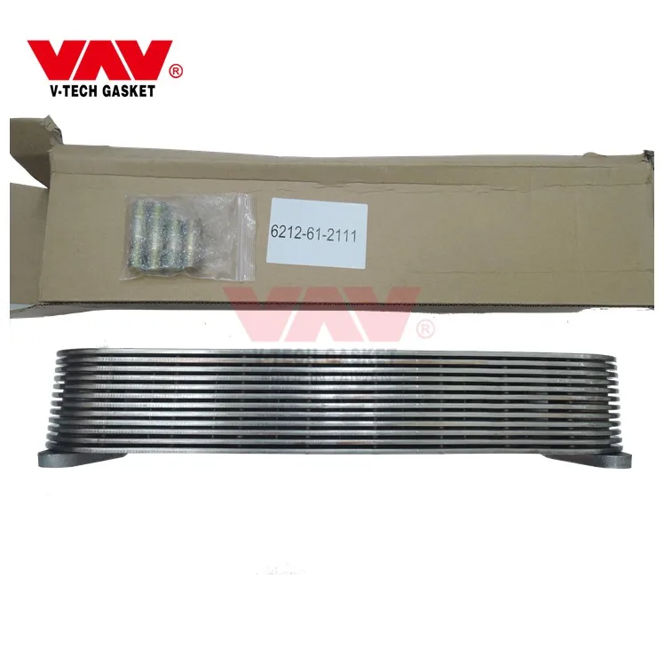 6212-61-2111 6D140 TRUCK OIL COOLER FOR KOMATSU