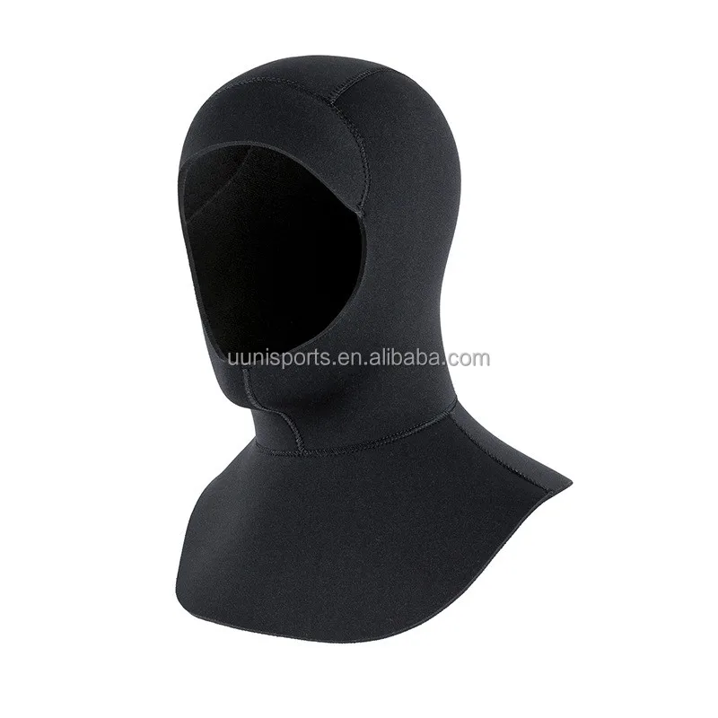 5MM Neoprene Hooded Diving Cap Swimming Caps Snorkeling Wetsuit Hood Full Face Scuba Cap diving Mask hood suit