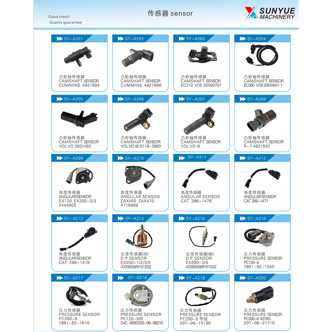 Engine Speed Sensor For CAT 311B 315B 318B 320B Revolution Sensor 1252966 125-2966