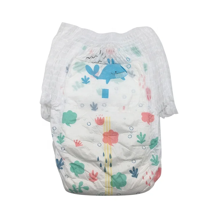 Rejected grade b Stocklots baby diaper pants a grade baby pants diaper factory in China