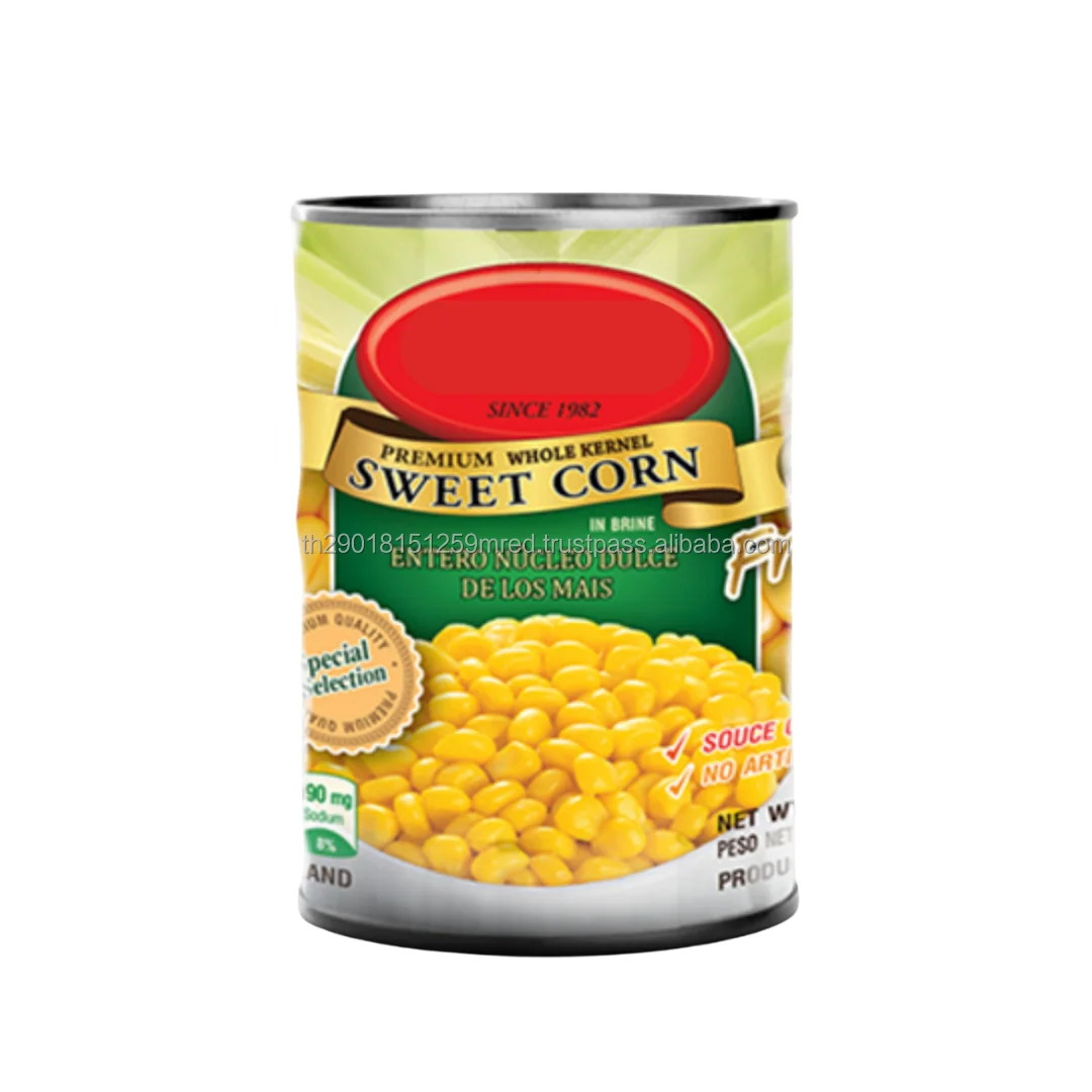 Sweet Corn Canned Whole Kernel  Most Popular Trending Thailand Product  Consistent Quality and Sufficient  Supply