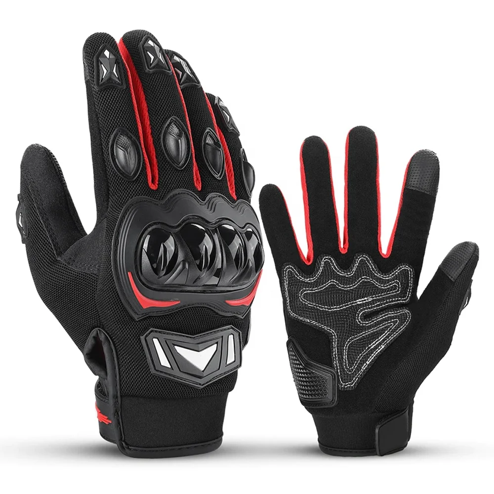 Перчатки с пальцами для спорта на открытом воздухе дышащие противоскользящие амортизирующие перчатки езды