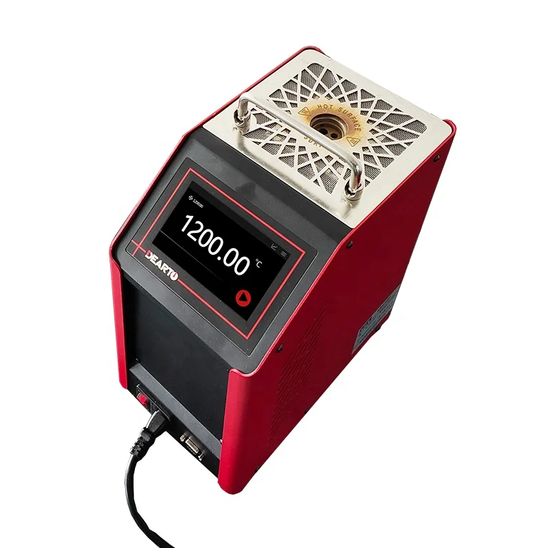300 to 1200 C portable intelligent dry block high temperature calibrator