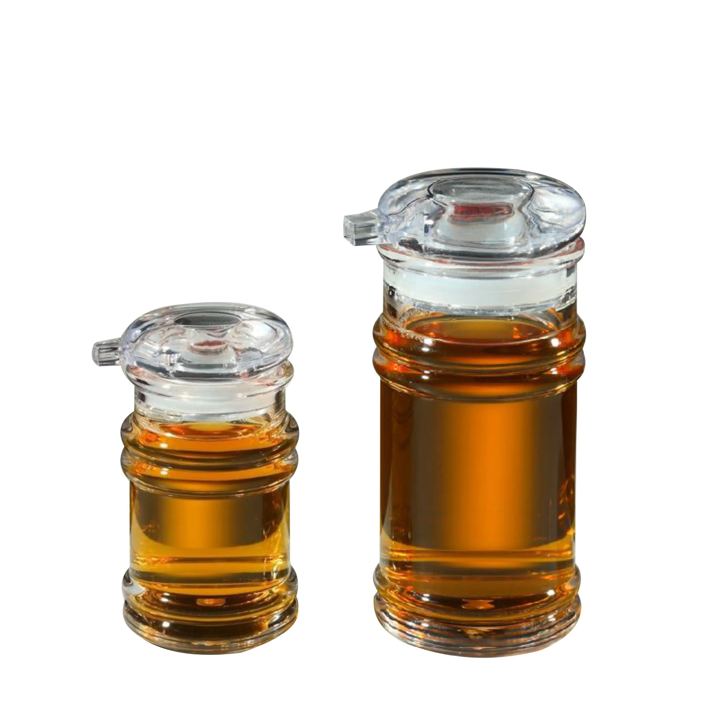 Restaurant Kitchen Acrylic Plastic Oil & Vinegar Bottle