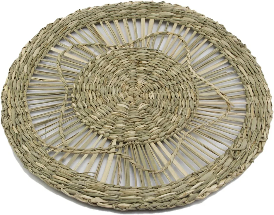 New Design Seagrass Placemat Top Quality Placemat Cheap Dishes & Plates Bamboo Rattan Placemat From Vietnam