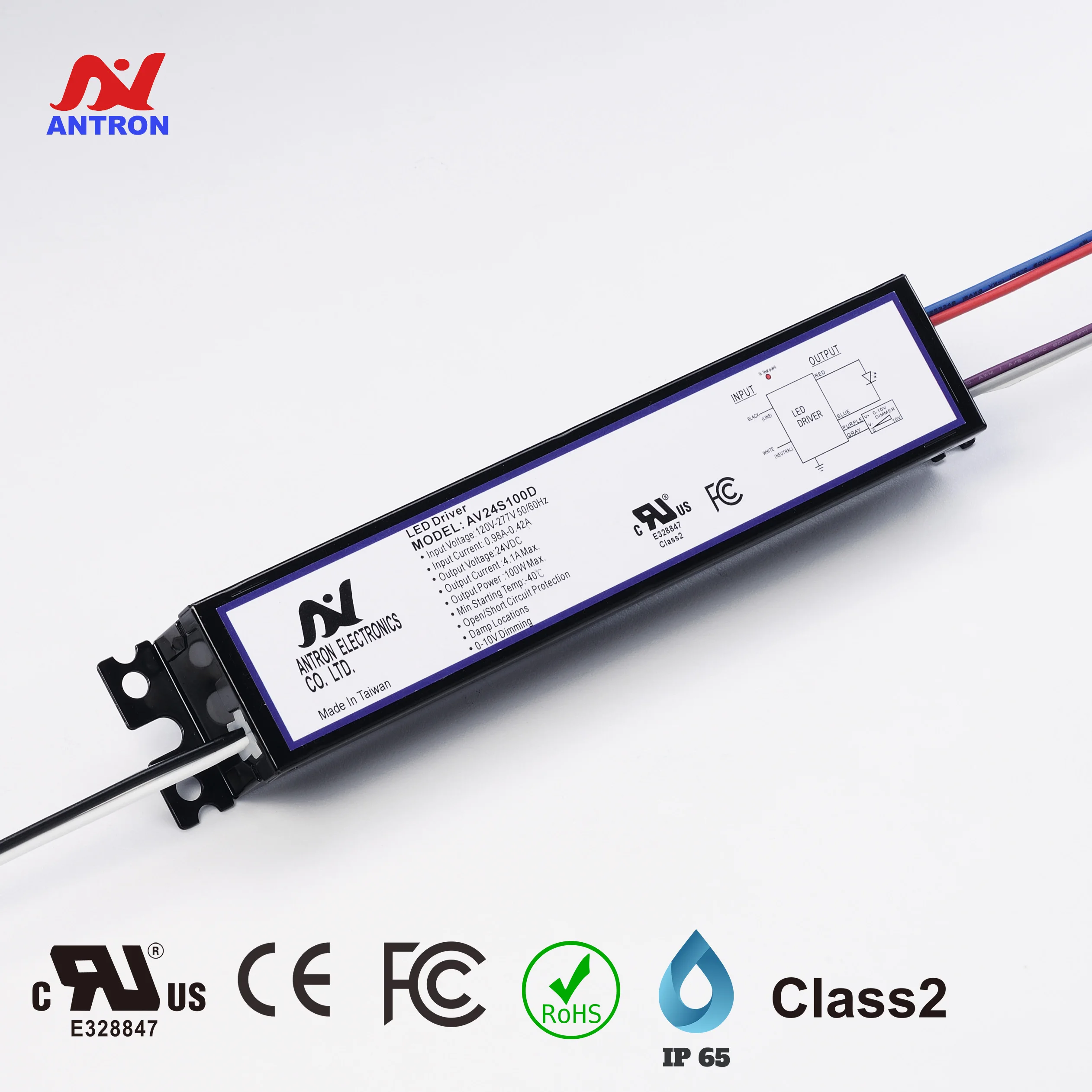 Constant Voltage Driver 100W Dimerizavel Tenso Constante