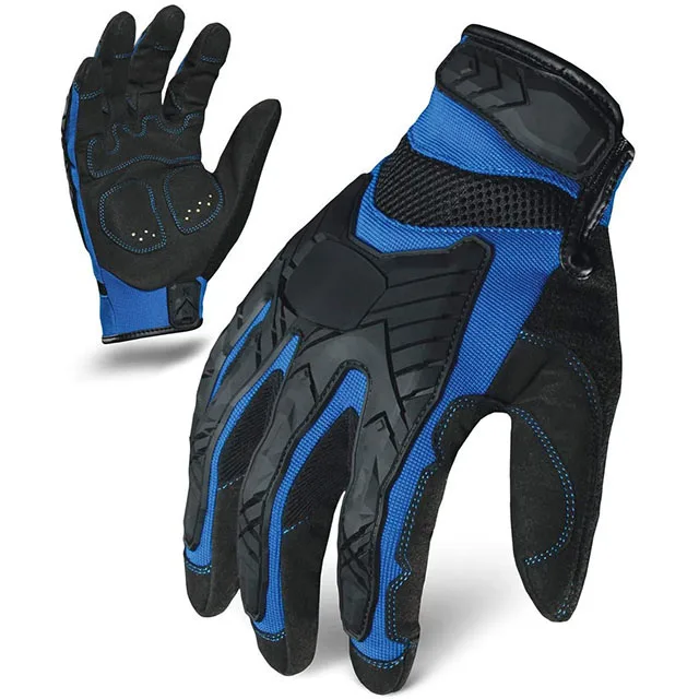 Reliable Impact Absorption TPR Impact Mechanics Gloves for Protection Against Vibrations and Impacts
