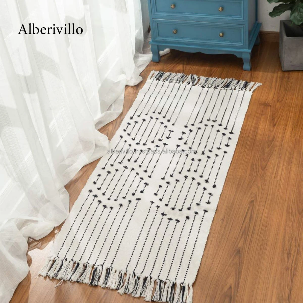 Дизайнерский ковер ручной работы для украшения вечеринки марокканский винтажный богемный тканый вышитый