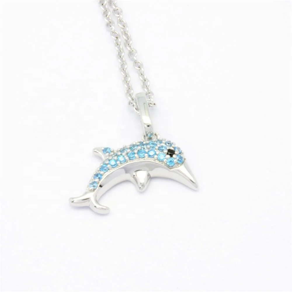 Hot Sale Trendy Friendship Jewelry 925 Sterling Silver Cute Necklace Girls fashion jewelry wholesale