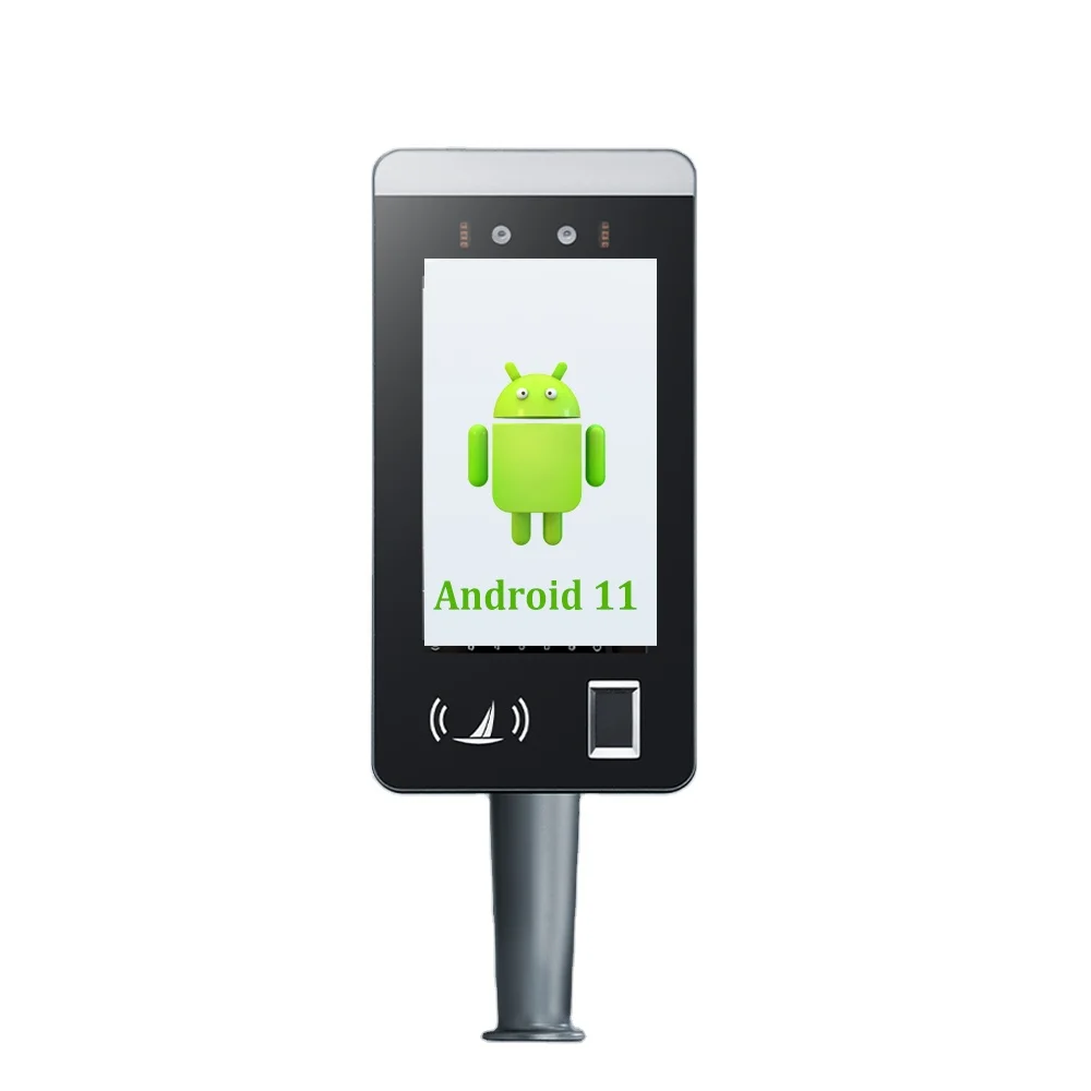 HFSecurity FR07 Support Android 11System  NFC Card Fingerprint Time Attendance Sms Time Recording